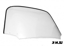 Стекло ветровое для квадроцикла STELS GUEPARD ТОЛЩИНА:	2 mm. ВЫСОТА:	350 mm.