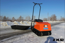 Мотобуксировщик Полкан 500К мини 9