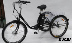 Электровелосипед трёхколесный DELTA E-TRIKE 26&quot;