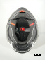 Шлем модуляр HETOSHI FF935 Shogun цв.Черно-серый  Матовый р.XL