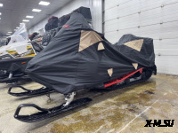 Чехол транспортировочный для снегохода AODES Snowcross с лого X-Motors Цв. Черно-песочный