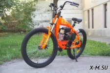 ВЕЛОСИПЕД 26&quot; ФЭТБАЙК BLACK ONE MONSTER (20СК,РАМА СТАЛЬ) В КОМПЛЕКТЕ С ВЕЛОМОТОРОМ 80