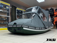 Ходовой комб. (носовой+основной) тент MISHIMO 390 LITE/PRO/LITE DF тем.серый (7)