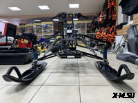 Лыжный модуль IKUDZO TERRAIN (600 гусеница, усилен, пласт.лыжи, с подогревом ручек)