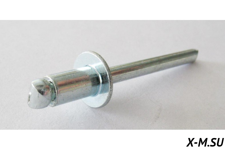 Заклепка 4,8х12 НЕРЖ DIN 7337 9180-048-012