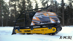 Мотобуксировщик Бурлак 600 ST